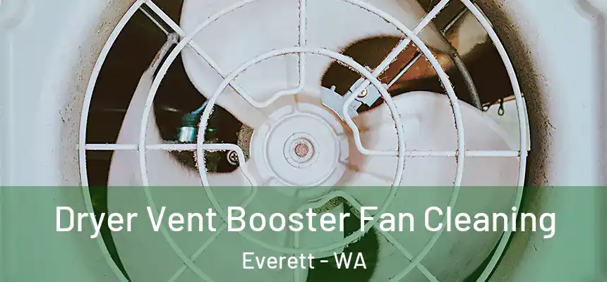 Dryer Vent Booster Fan Cleaning Everett - WA